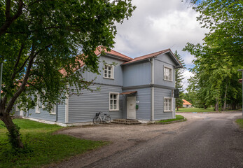 wooden manor estonia hiiumaa
