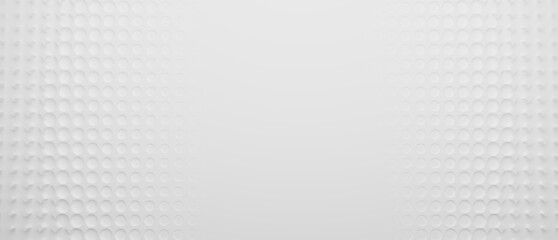 White dots circles style background with copy space.