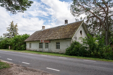 Fototapeta na wymiar manor hiiumaa estonia