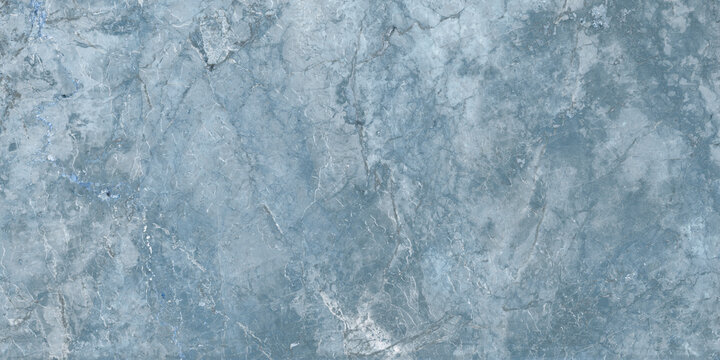 Blue marble stone texture background