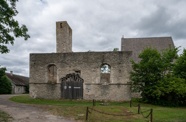 ruins of church