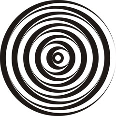 Obraz premium OPTICAL ART FOR THE BACKGROUND