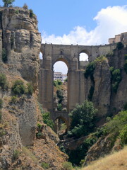 Ronda mit Brücke über der Schlucht