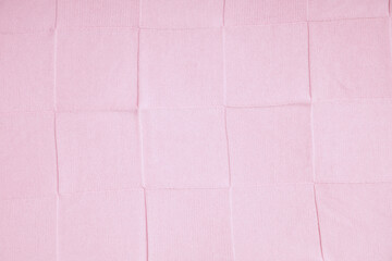 pink cloth texture Square grid shape.Gives a feeling of sweetness and facial expression.