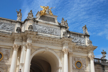 Fototapeta premium héré arch in nancy in lorraine (france) 