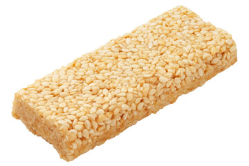 Kozinaki, sesame, isolated on white background, clipping path, full depth of field