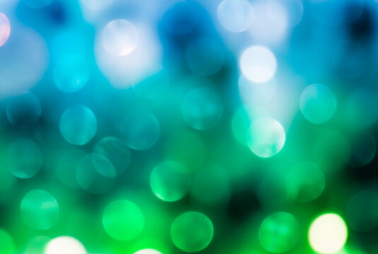 Festive abstract background with bokeh