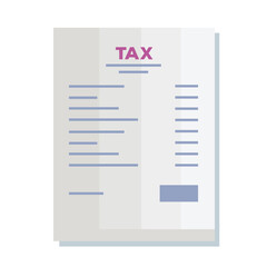 tax documents paper
