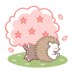 サクラとハリネズミ1