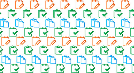 colorful paper and pen images