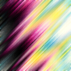 Vector image with imitation of grunge datamoshing texture.