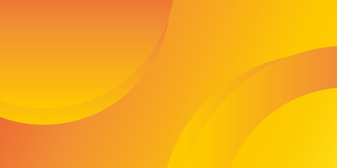 modern gradient background with abstract circle shapes. Multipurpose geometric background banner with orange and yellow gradient.	
