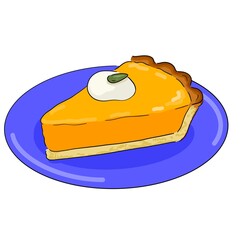 かぼちゃのタルト