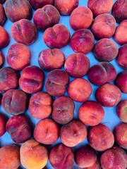 lots of sweet peaches to eat as a background