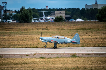  demonstration flights of modern combat aircraft at the MAKS-21 aerospace show in Zhukovsky...