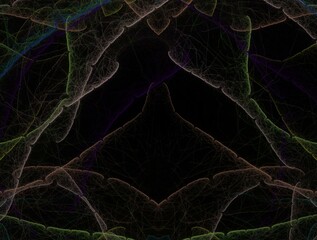 Imaginatory fractal background generated Image