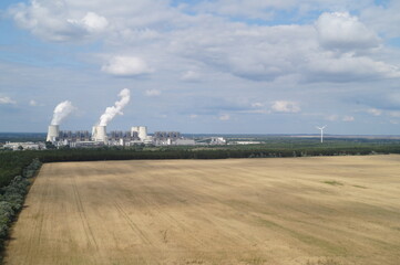 Fototapeta na wymiar Coal Power Plant Jänschwalde Germany