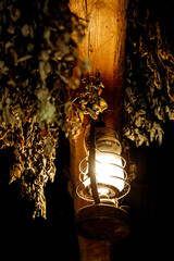 light bulb on the wall