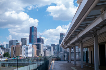 Fototapeta na wymiar 高輪ゲートウェイ　日本の都市風景