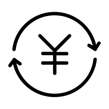 recommend clip art: Japanese Yen Conversion or Exchange Icon