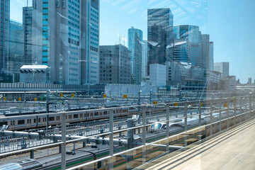 高輪ゲートウェイ　日本の都市風景