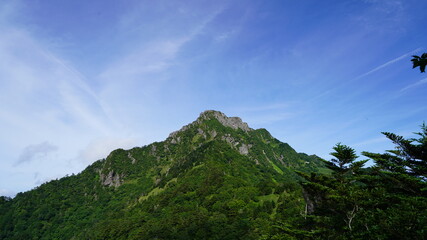石鎚山 登山道の風景