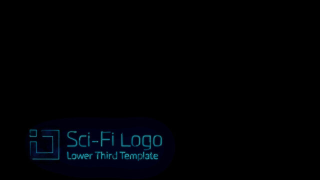Sci-Fi Logo Lower Third