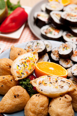 김밥,유부초밥,도시락