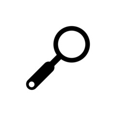Magnifying glass lup icon design illustration