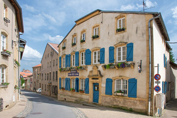 Rodemack, das ehemalige Postamt, Frankreich