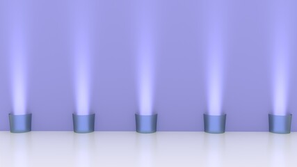 wall lights background wallpaper 3d illustration
