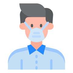 avatar flat style icon