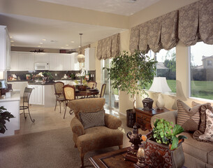 modern kitchen interior