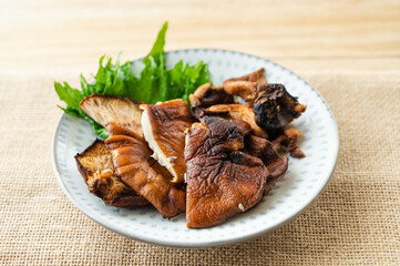 焼いた椎茸