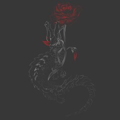 chinese dragon tattoo