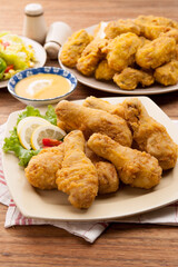a home-made Fried chicken dish