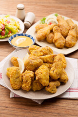 a home-made Fried chicken dish