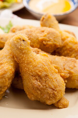 a home-made Fried chicken dish