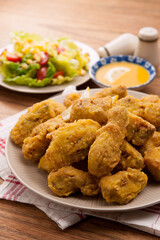 a home-made Fried chicken dish