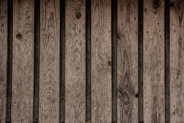 Details of untreated wooden wall.