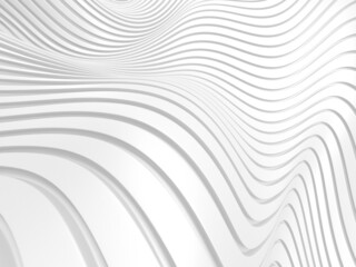 White abstract liquid wavy background