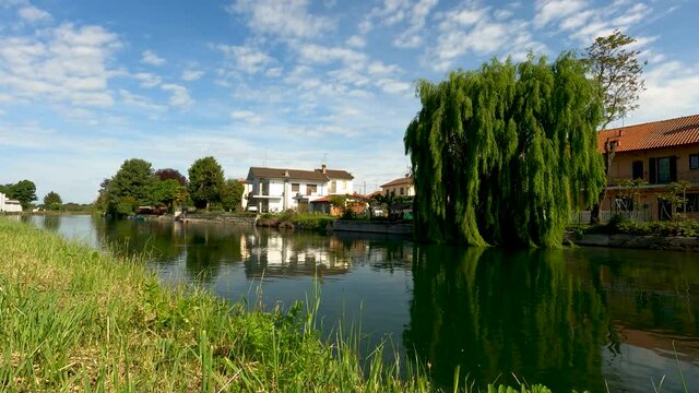 Landscape in Summer on the River
