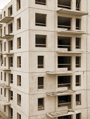 a facade of a building