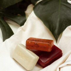 Jabon organico para el cuidado del rostro