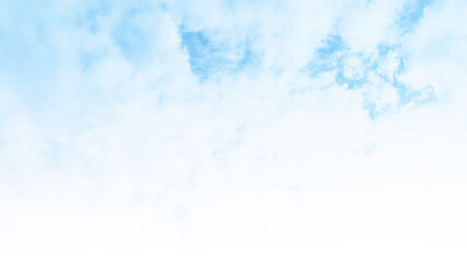 blue sky with clouds in Tokyo Japan.