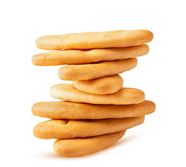 a stack of bread made from cookies