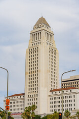 Fototapeta na wymiar Exterior view of the city hall