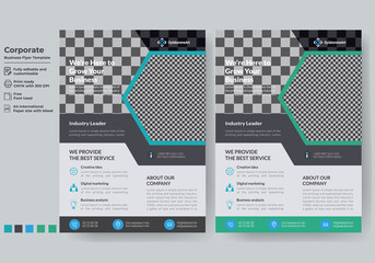  Corporate Business Flyer Template