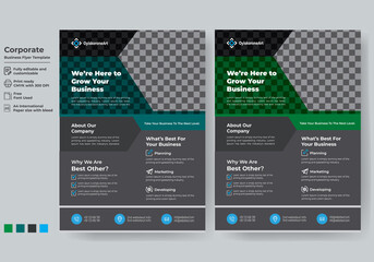  Corporate Business Flyer Template