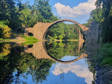 bridge in the park